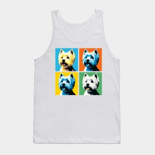 West Highland White Terrier Pop Art - Dog Lover Gifts Tank Top